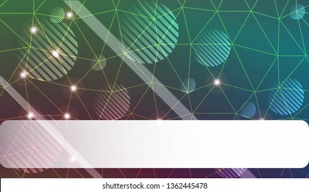Abstract mosaic background with triangles, line, circle, space for text. Modern design for you business, project. Vector illustration. Blur Sweet Dreamy Gradient Color Background