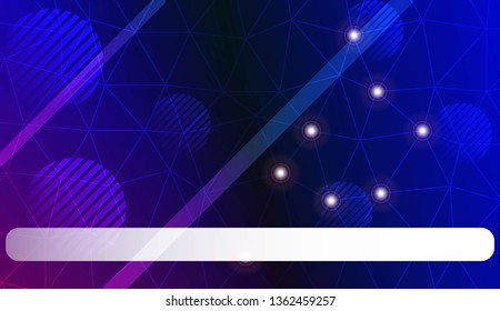 Abstract mosaic background with triangles, line, circle, space for text. Modern design for you business, project. Vector illustration. Blur Sweet Dreamy Gradient Color Background