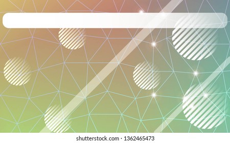 Abstract mosaic background with triangles, line, circle, space for text. Modern design for you business, project. Vector illustration. Blur Sweet Dreamy Gradient Color Background