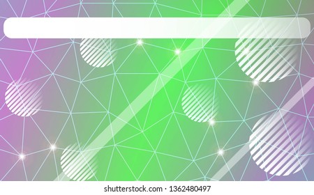 Abstract mosaic background with triangles, line, circle, space for text. Modern design for you business, project. Vector illustration. Blur Sweet Dreamy Gradient Color Background