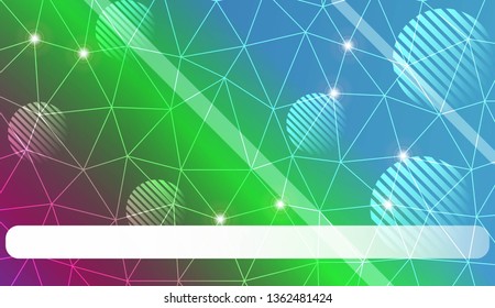Abstract mosaic background with triangles, line, circle, space for text. Modern design for you business, project. Vector illustration. Blur Sweet Dreamy Gradient Color Background