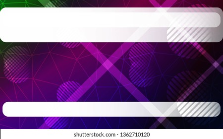 Abstract mosaic background with triangles, line, circle, space for text. Modern design for you business, project. Vector illustration. Blur Sweet Dreamy Gradient Color Background
