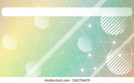 Abstract mosaic background with triangles, line, circle, space for text. Modern design for you business, project. Vector illustration. Blur Sweet Dreamy Gradient Color Background