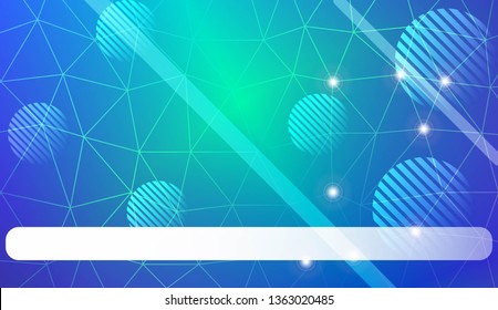 Abstract mosaic background with triangles, line, circle, space for text. Modern design for you business, project. Vector illustration. Blur Sweet Dreamy Gradient Color Background