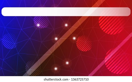 Abstract mosaic background with triangles, line, circle, space for text. Modern design for you business, project. Vector illustration. Blur Sweet Dreamy Gradient Color Background
