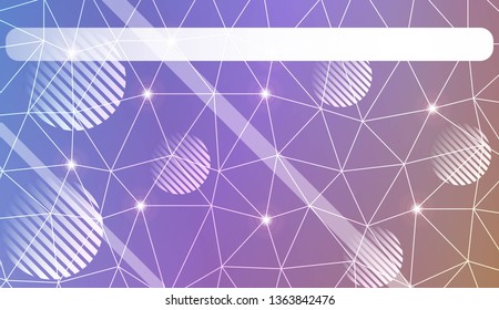 Abstract mosaic background with triangles, line, circle, space for text. Modern design for you business, project. Vector illustration. Blur Sweet Dreamy Gradient Color Background