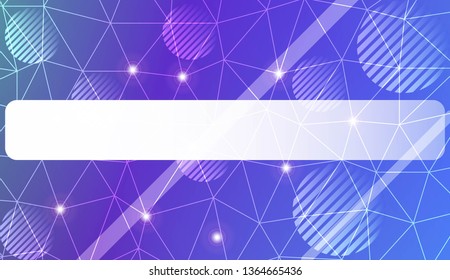 Abstract mosaic background with triangles, line, circle, space for text. Modern design for you business, project. Vector illustration. Blur Sweet Dreamy Gradient Color Background