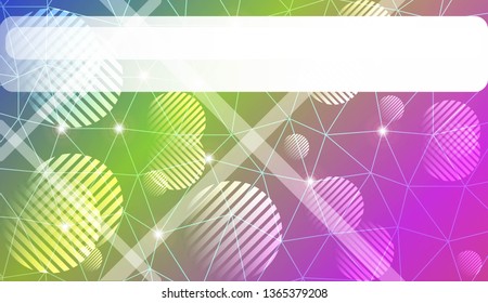 Abstract mosaic background with triangles, line, circle, space for text. Modern design for you business, project. Vector illustration. Blur Sweet Dreamy Gradient Color Background