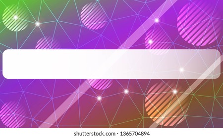 Abstract mosaic background with triangles, line, circle, space for text. Modern design for you business, project. Vector illustration. Blur Sweet Dreamy Gradient Color Background