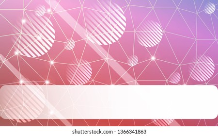Abstract mosaic background with triangles, line, circle, space for text. Modern design for you business, project. Vector illustration. Blur Sweet Dreamy Gradient Color Background