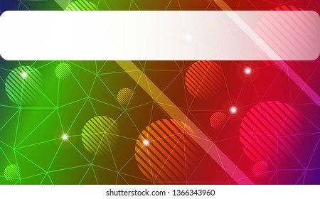 Abstract mosaic background with triangles, line, circle, space for text. Modern design for you business, project. Vector illustration. Blur Sweet Dreamy Gradient Color Background