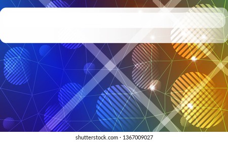 Abstract mosaic background with triangles, line, circle, space for text. Modern design for you business, project. Vector illustration. Blur Sweet Dreamy Gradient Color Background
