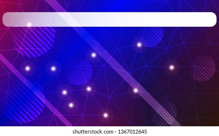 Abstract mosaic background with triangles, line, circle, space for text. Modern design for you business, project. Vector illustration. Blur Sweet Dreamy Gradient Color Background