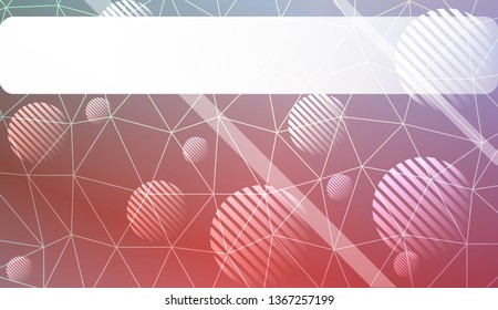 Abstract mosaic background with triangles, line, circle, space for text. Modern design for you business, project. Vector illustration. Blur Sweet Dreamy Gradient Color Background