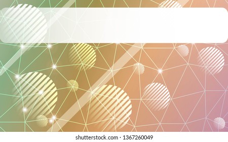 Abstract mosaic background with triangles, line, circle, space for text. Modern design for you business, project. Vector illustration. Blur Sweet Dreamy Gradient Color Background
