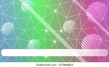 Abstract mosaic background with triangles, line, circle, space for text. Modern design for you business, project. Vector illustration. Blur Sweet Dreamy Gradient Color Background