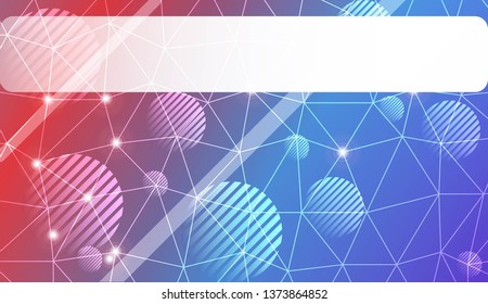 Abstract mosaic background with triangles, line, circle, space for text. Modern design for you business, project. Vector illustration. Blur Sweet Dreamy Gradient Color Background