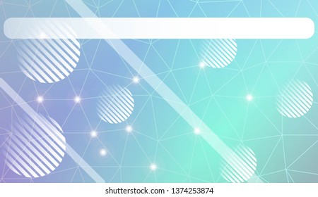 Abstract mosaic background with triangles, line, circle, space for text. Modern design for you business, project. Vector illustration. Blur Sweet Dreamy Gradient Color Background