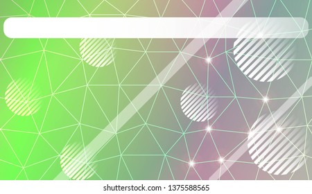 Abstract mosaic background with triangles, line, circle, space for text. Modern design for you business, project. Vector illustration. Blur Sweet Dreamy Gradient Color Background