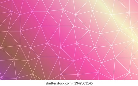 Abstract mosaic background with triangles. Modern design for you business, project. Vector illustration. Blur Sweet Dreamy Gradient Color Background