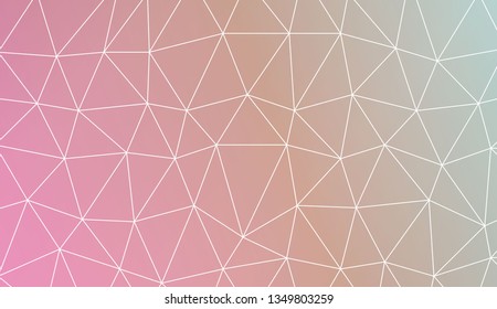 Abstract mosaic background with triangles. Modern design for you business, project. Vector illustration. Blur Sweet Dreamy Gradient Color Background