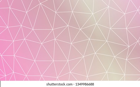 Abstract mosaic background with triangles. Modern design for you business, project. Vector illustration. Blur Sweet Dreamy Gradient Color Background