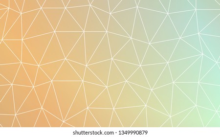 Abstract mosaic background with triangles. Modern design for you business, project. Vector illustration. Blur Sweet Dreamy Gradient Color Background