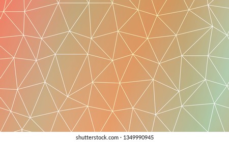 Abstract mosaic background with triangles. Modern design for you business, project. Vector illustration. Blur Sweet Dreamy Gradient Color Background