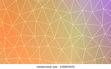 Abstract mosaic background with triangles. Modern design for you business, project. Vector illustration. Blur Sweet Dreamy Gradient Color Background