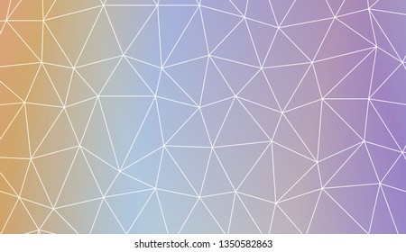 Abstract mosaic background with triangles. Modern design for you business, project. Vector illustration. Blur Sweet Dreamy Gradient Color Background
