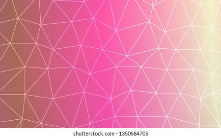 Abstract mosaic background with triangles. Modern design for you business, project. Vector illustration. Blur Sweet Dreamy Gradient Color Background
