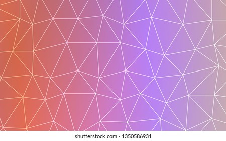 Abstract mosaic background with triangles. Modern design for you business, project. Vector illustration. Blur Sweet Dreamy Gradient Color Background