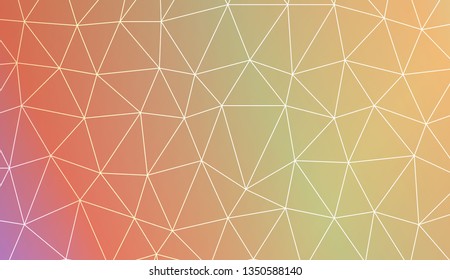 Abstract mosaic background with triangles. Modern design for you business, project. Vector illustration. Blur Sweet Dreamy Gradient Color Background