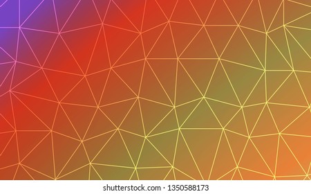 Abstract mosaic background with triangles. Modern design for you business, project. Vector illustration. Blur Sweet Dreamy Gradient Color Background