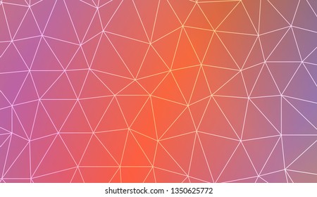 Abstract mosaic background with triangles. Modern design for you business, project. Vector illustration. Blur Sweet Dreamy Gradient Color Background