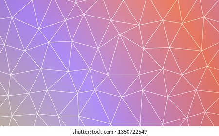 Abstract mosaic background with triangles. Modern design for you business, project. Vector illustration. Blur Sweet Dreamy Gradient Color Background