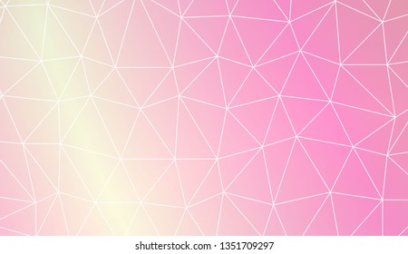 Abstract mosaic background with triangles. Modern design for you business, project. Vector illustration. Blur Sweet Dreamy Gradient Color Background