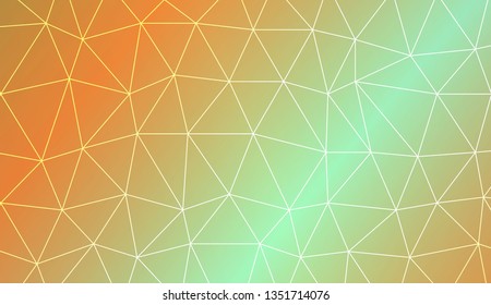 Abstract mosaic background with triangles. Modern design for you business, project. Vector illustration. Blur Sweet Dreamy Gradient Color Background