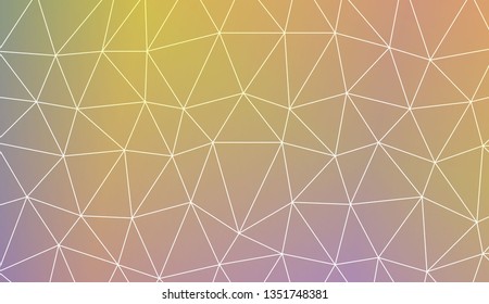 Abstract mosaic background with triangles. Modern design for you business, project. Vector illustration. Blur Sweet Dreamy Gradient Color Background