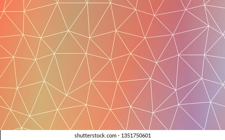Abstract mosaic background with triangles. Modern design for you business, project. Vector illustration. Blur Sweet Dreamy Gradient Color Background