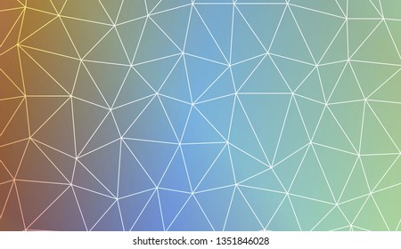 Abstract mosaic background with triangles. Modern design for you business, project. Vector illustration. Blur Sweet Dreamy Gradient Color Background