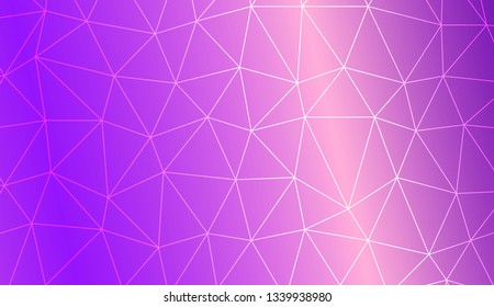 Abstract mosaic background with triangles. Style for your business design. Vector illustration. Creative gradient color.