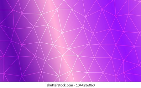 Abstract mosaic background with triangles. Style for your business design. Vector illustration. Creative gradient color.