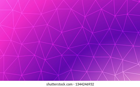Abstract mosaic background with triangles. Style for your business design. Vector illustration. Creative gradient color.