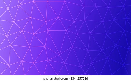 Abstract mosaic background with triangles. Style for your business design. Vector illustration. Creative gradient color.