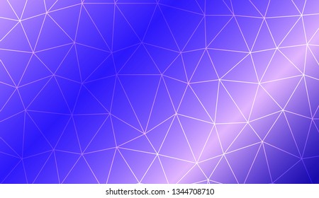 Abstract mosaic background with triangles. Style for your business design. Vector illustration. Creative gradient color.