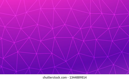 Abstract mosaic background with triangles. Style for your business design. Vector illustration. Creative gradient color.