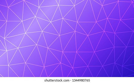 Abstract mosaic background with triangles. Style for your business design. Vector illustration. Creative gradient color.