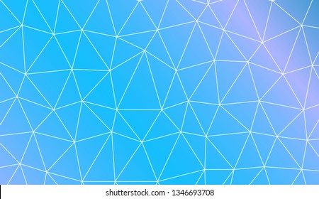 Abstract mosaic background with triangles. Style for your business design. Vector illustration. Creative gradient color.