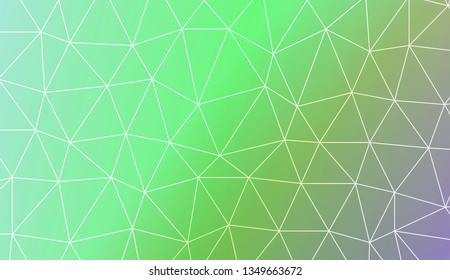 Abstract mosaic background with triangles. Style for your business design. Vector illustration. Light Gradient Abstract Background